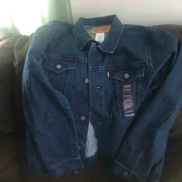 NWT Boys XL Denim Jacket - Picture 1 of 2